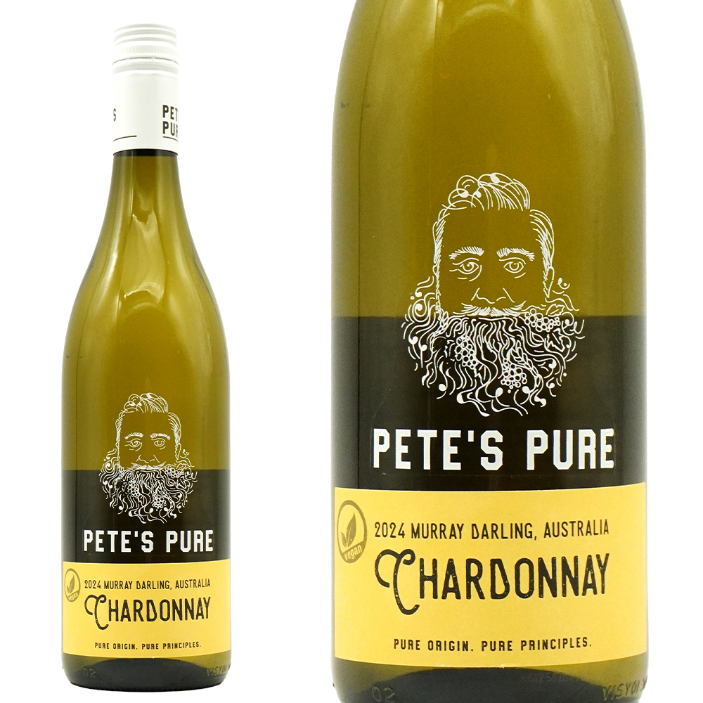 ピーツ ピュア シャルドネ 2024 ピーツ ピュア オーストラリア ニュー サウス ウェールズ GI.マレー ダーリング 白 辛口 750ml