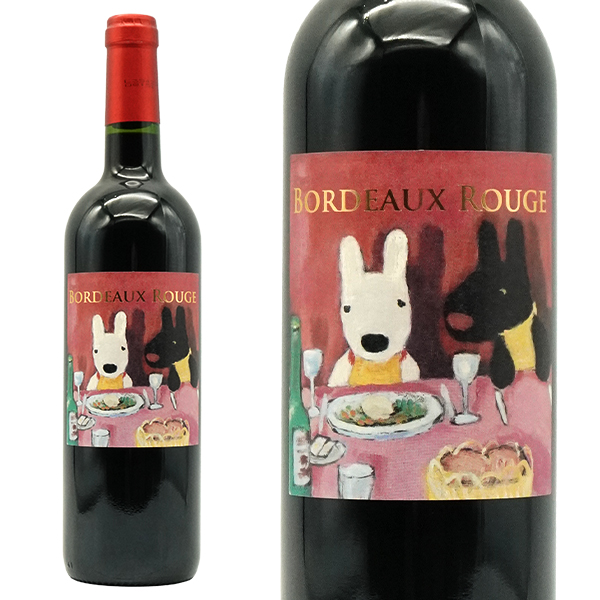 リサとガスパール  ボルドー  ルージュ  「2022」（フランス  赤ワイン）  家飲み