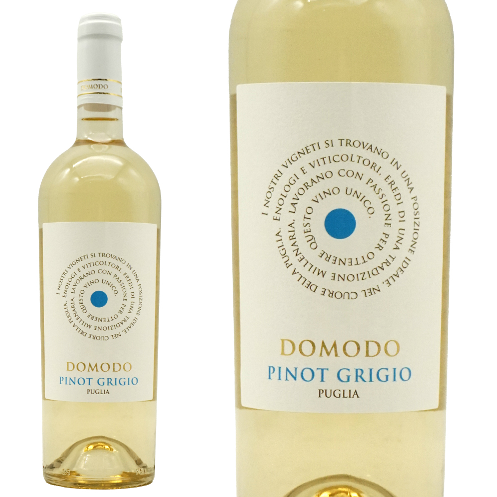 ドモード ピノ グリージョ 2024 カンティーナ エ オレイフィーチョ ソシアーレ プーリアI.G.P.