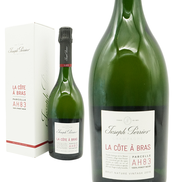 【箱入】ジョセフ ペリエ ラ コート ア ブラ パーセルAH83 ブラン ド ノワール ブリュット ナチュール ヴィンテージ 2015 AOCミレジメ