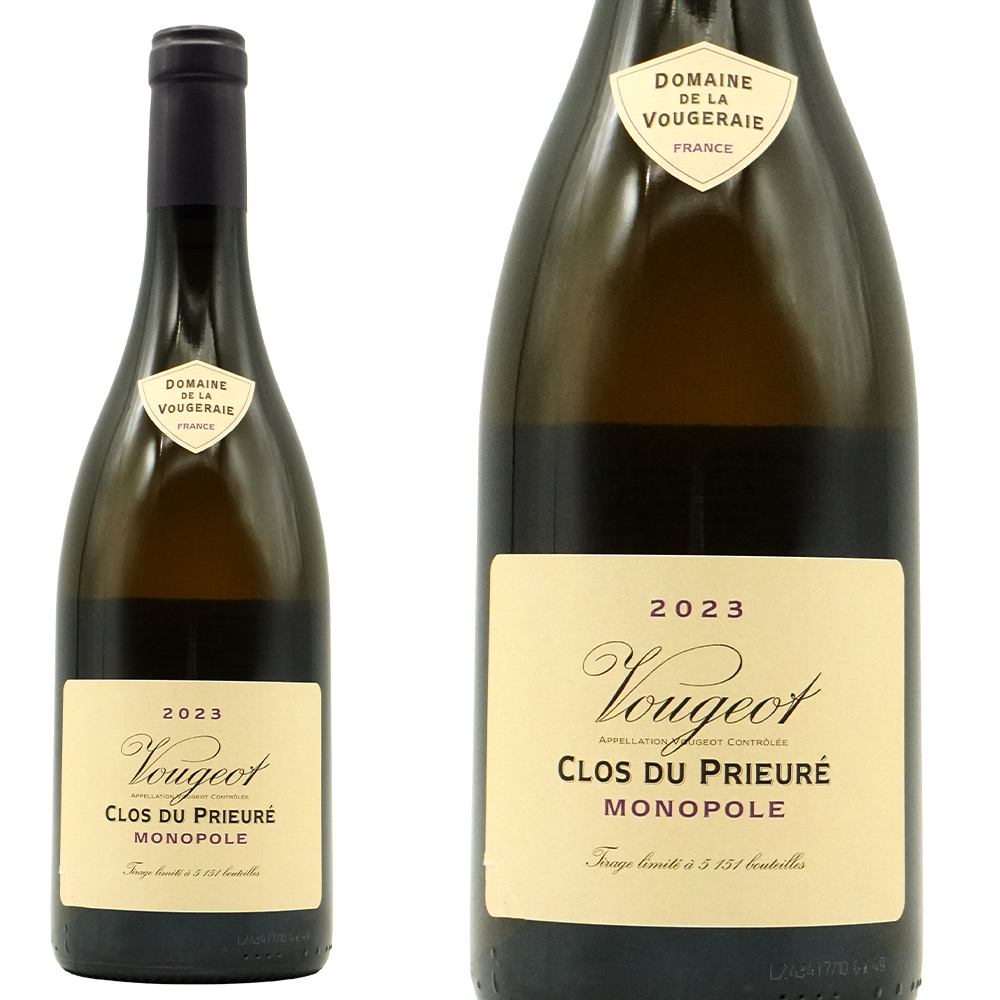 ヴージョ クロ デュ プリューレ(プリユレ) ブラン モノポール畑 2023 蔵出し品 ドメーヌ ド ラ ヴージュレー元詰 自然派 正規品
