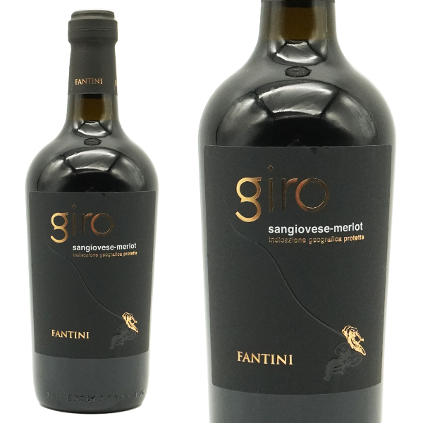 ファンティーニ ジロ サンジョヴェーゼ メルロ 2023年 ファルネーゼ社 正規 750ml (イタリア 赤ワイン)