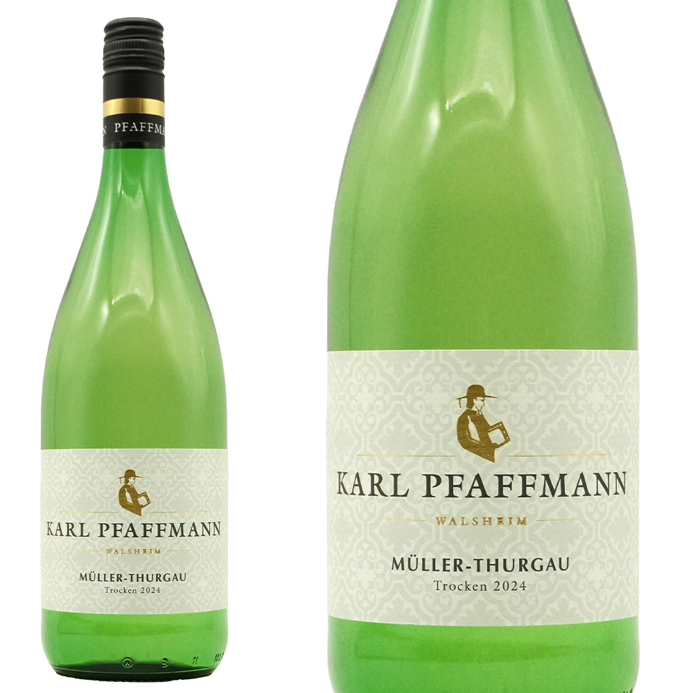 カール ファフマン ミュラー トゥルガウ クーベーアー トロッケン 2024 カール ファフマン家 1000ml 1L 最辛口 スクリューキャップ