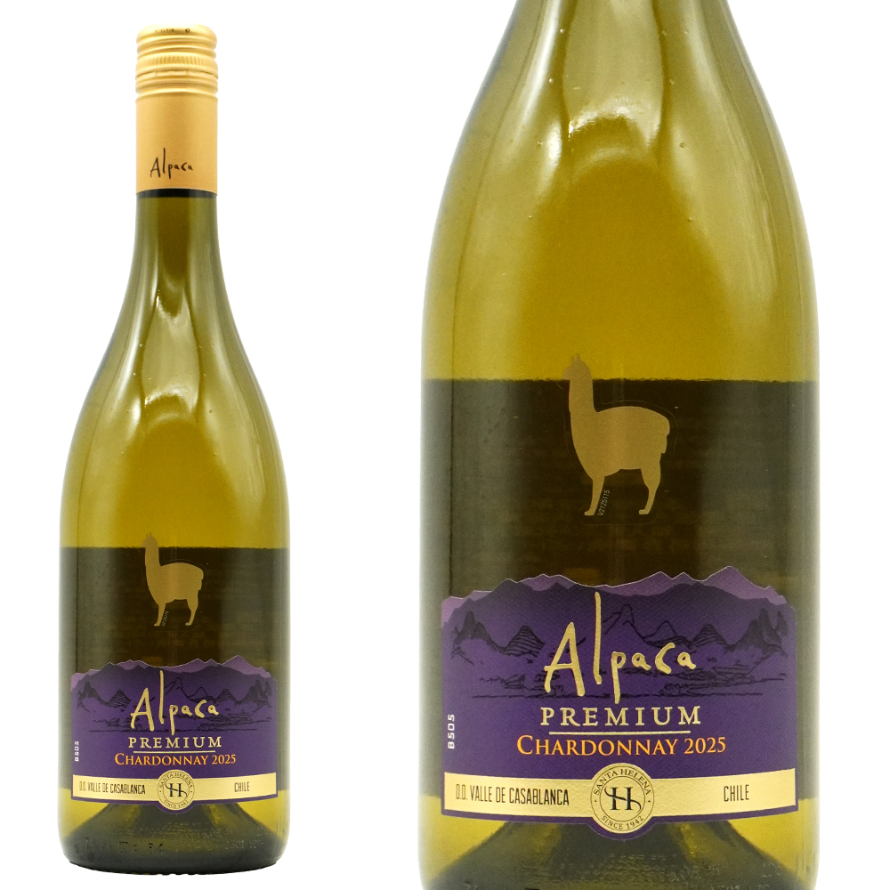 サンタ ヘレナ アルパカ プレミアム シャルドネ 2025 DOセントラル ヴァレー