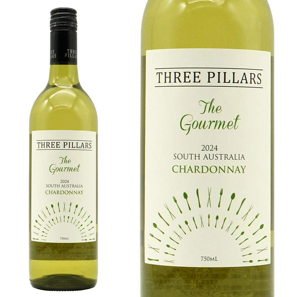 スリー ピラーズ ザ グルメ シャルドネ 2024 南オーストラリア産 シャルドネ100%