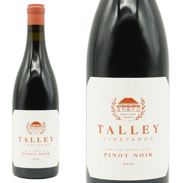 タリー ピノ ノワール エステート サン ルイ オビスポ コースト 2020 タリー ヴィンヤーズ高級キュヴェ ジェブ ダナック驚異の91点高評価