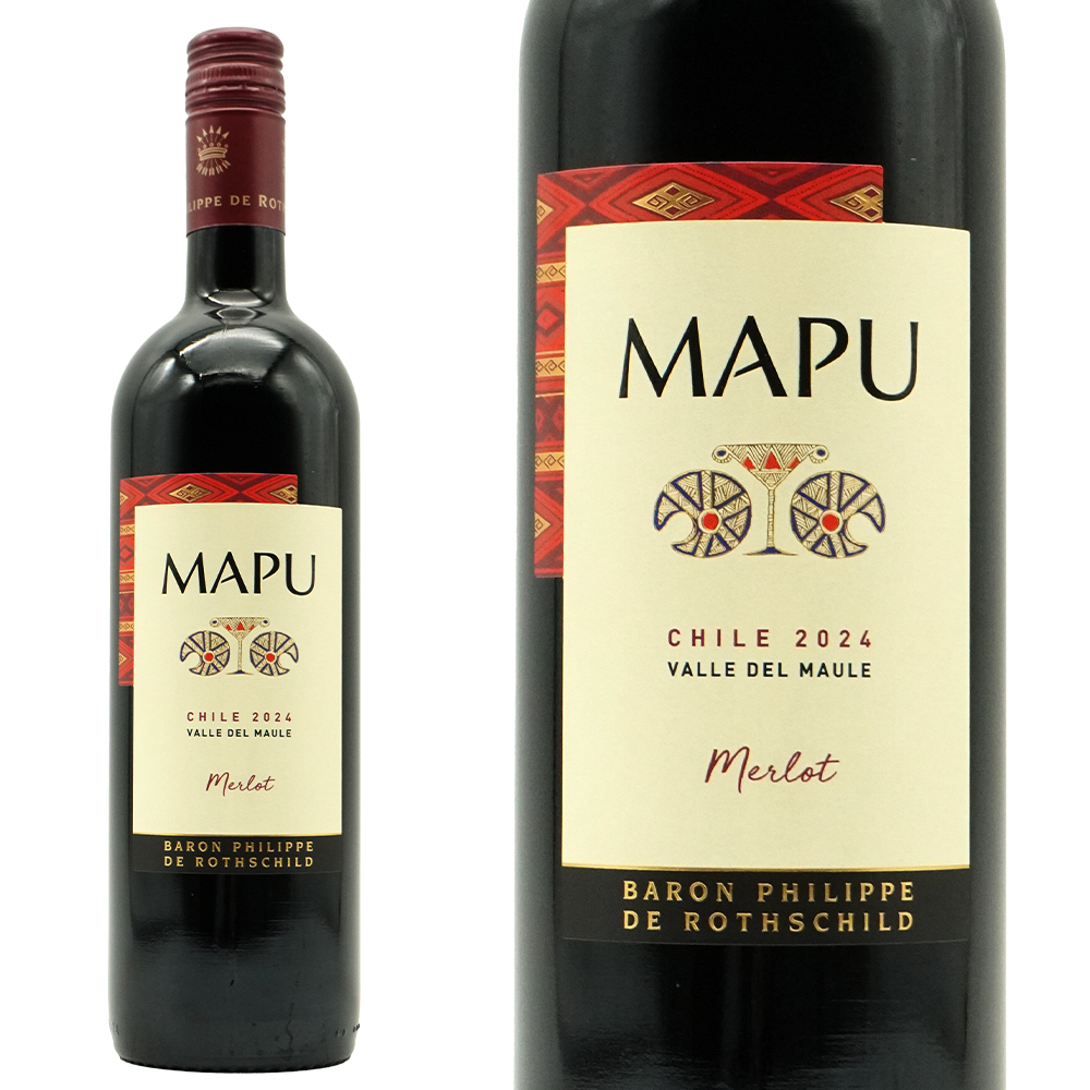 バロン フィリップ マプ メルロー 2024 バロン フィリップ ド ロスチャイルド マイポ チリ チリ セントラル ヴァレー