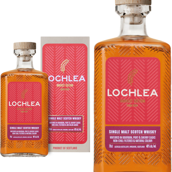 【正規品 箱入】ロッホリー ハーベスト エディション サードクロップ ローランド シングル モルト スコッチ ウイスキー 700ml 46%