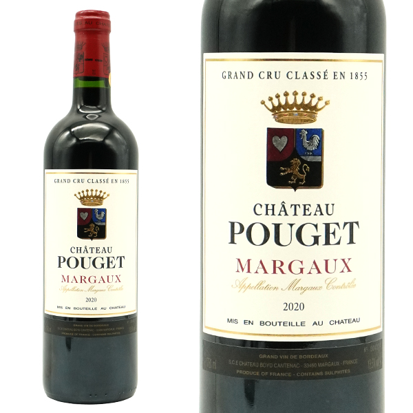シャトー プージェ 2020 AOCマルゴー メドック グラン クリュ クラッセ 公式格付第4級(オーナー リュシアン ギルメ家)