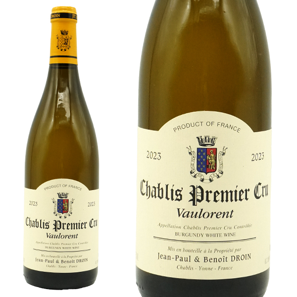 シャブリ プルミエ クリュ 一級 ヴォーロラン 2023 蔵出し作品 ドメーヌ ジャン ポール エ ブノワ ドロワン元詰 正規品
