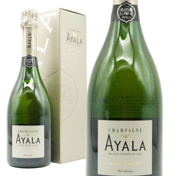 【箱入】アヤラ シャンパーニュ ブリュット ナチュール メゾン アヤラ 正規代理店輸入品 専用箱入 AOCシャンパーニュ
