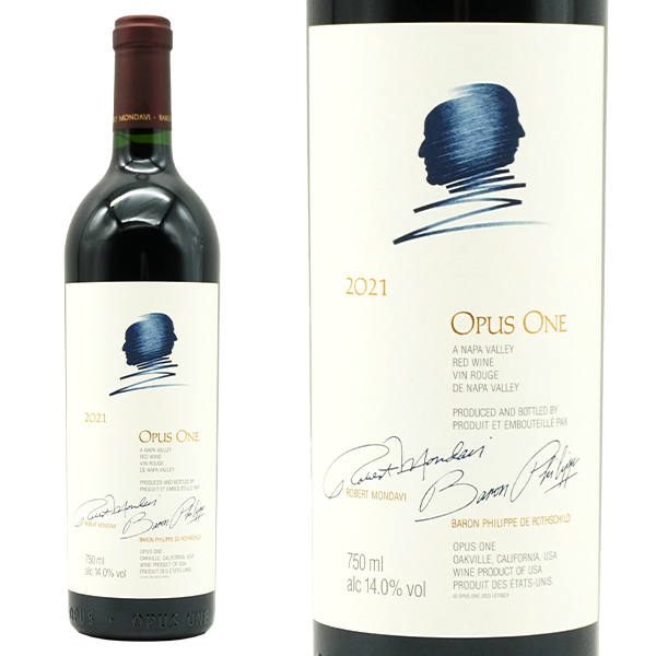 オーパス ワン 2021 ロバート モンダヴィ&バロン フィリピーヌ ド ロートシルト家 赤 辛口 フルボディ ジェーン アンソン100点満点