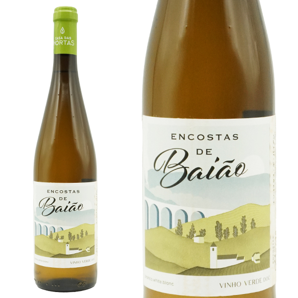 エンコスタス デ バイアン ヴィーニョ ヴェルデ 2023 キンタ エ カーサ ダス オルタス(ホルタス)元詰 白 辛口(微発泡) 度数11％