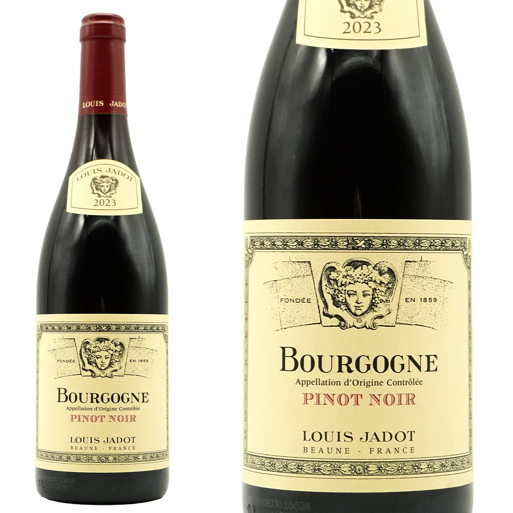 【12本ご購入で送料・代引無料】ブルゴーニュ ピノ ノワール 2023 ルイ ジャド 正規 赤ワイン ワイン 辛口 ミディアムボディ 750ml