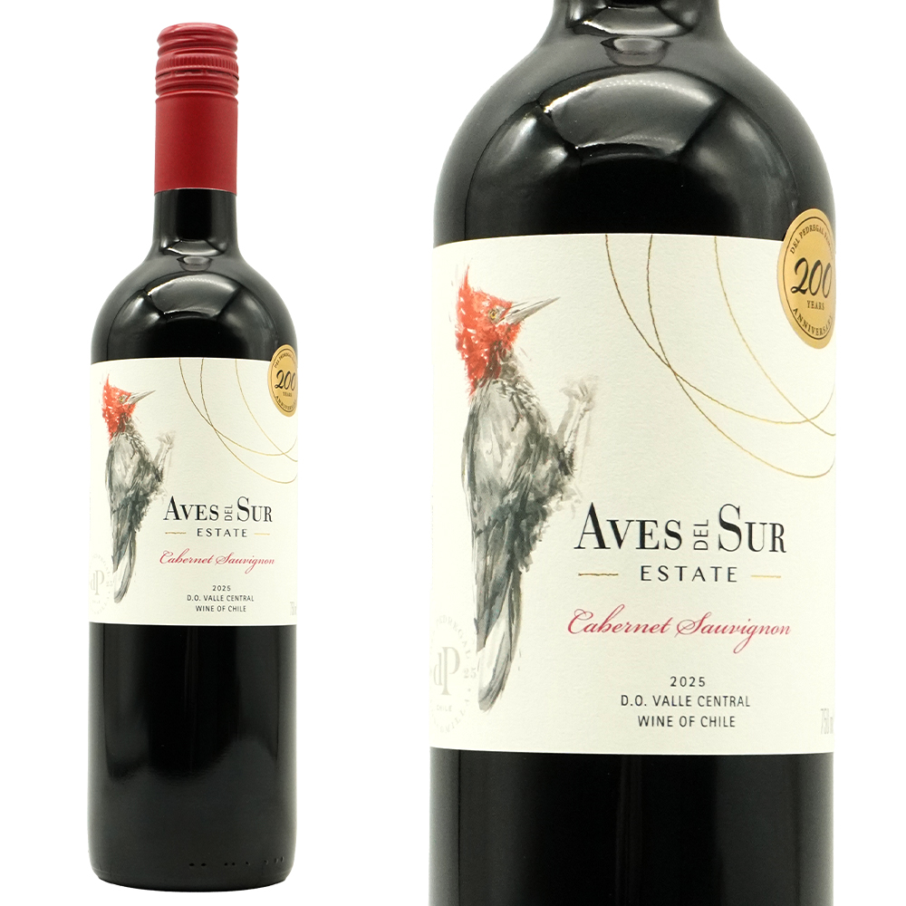 デル スール カベルネソーヴィニヨン 2025 ヴィカール社 D.O.マウレ ヴァレー 自社畑産カベルネ ソーヴィニヨン100％使用