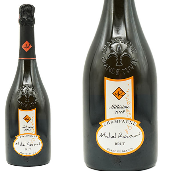 ミッシェル ロクール シャンパーニュ プルミエ クリュ 一級 ブラン ド ブラン ブリュット ミレジム 2018 生産者元詰(R.M)