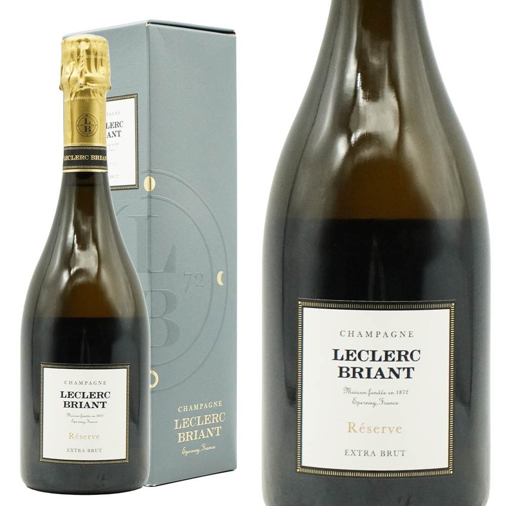 【箱入】ルクレール ブリアン シャンパーニュ レゼルブ エクストラ ブリュット ミレジメ(2021) ルクレール ブリアン 自然派