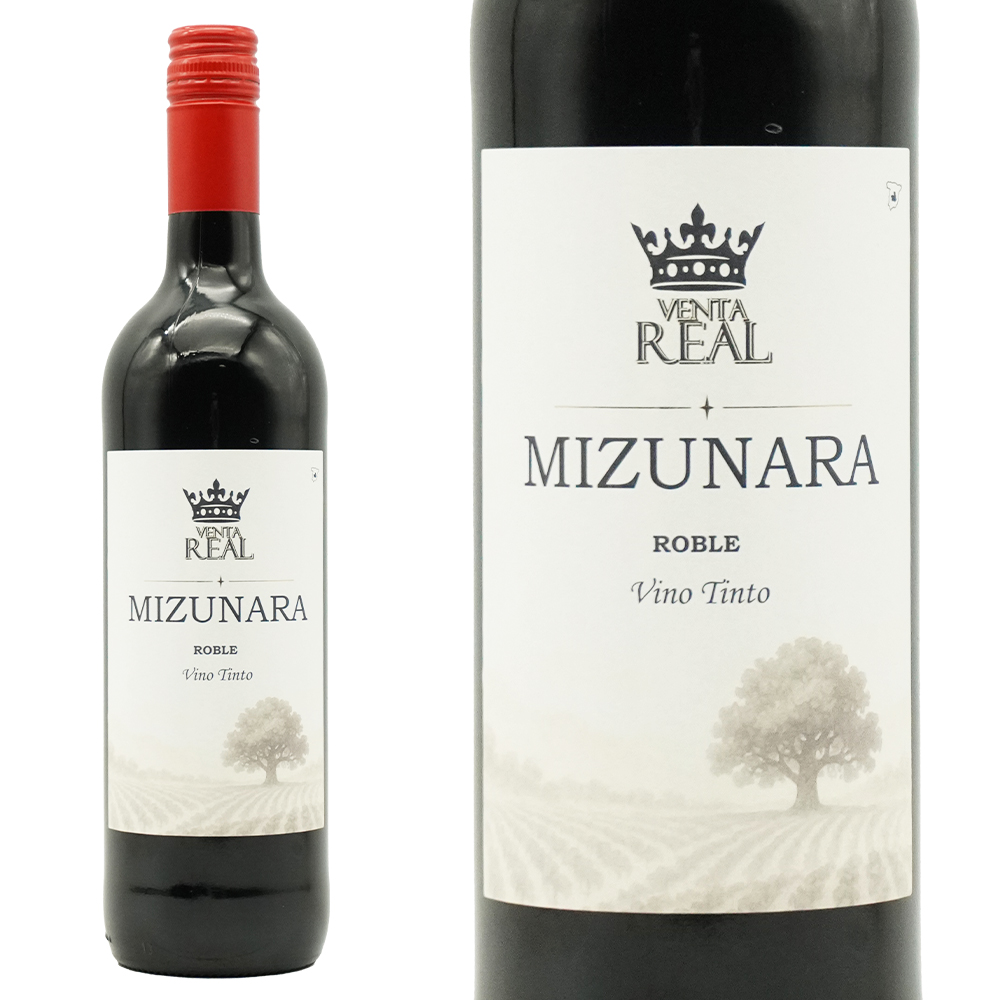 ヴェンタ レアル  ミズナラ ロブレ  ティント 2023 ボデガス フェルナンド カストロ社 ミディアムボディ辛口 赤 13.5％