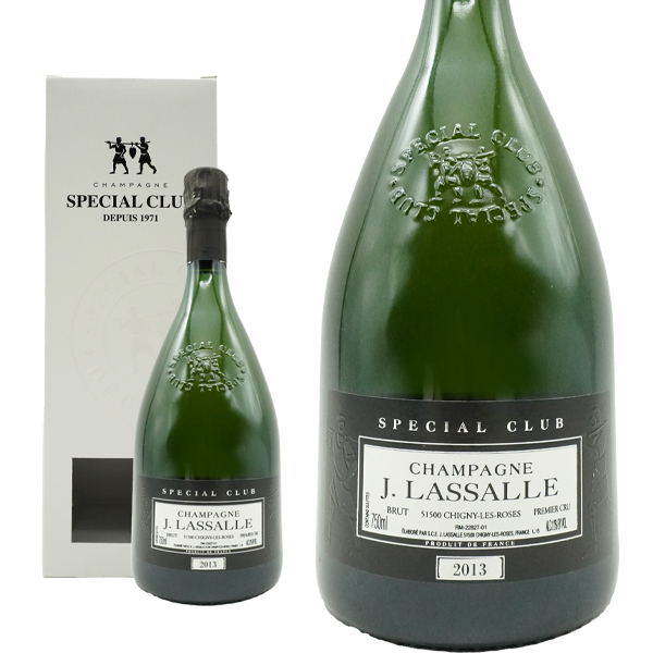 J ラサール シャンパーニュ スペシャル クラブ ブリュット ミレジム[2013]年 プルミエ クリュ 一級 R.M生産者元詰 AOCミレジム シャンパーニュ