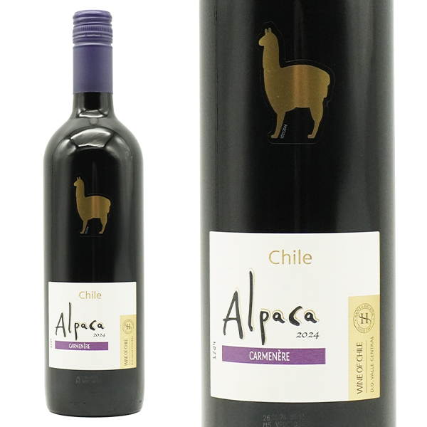 サンタ・ヘレナ アルパカ カルメネール 2024年 （赤ワイン・チリ）