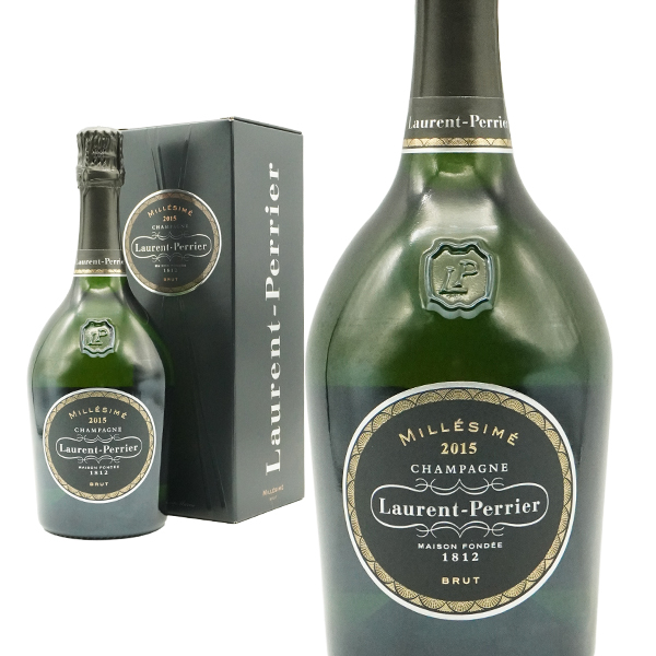 【箱入】ローラン ペリエ シャンパーニュ ブリュット ミレジム 2015 正規代理店輸入品 AOCミレジム ワインアドヴォケイト誌驚異93点!