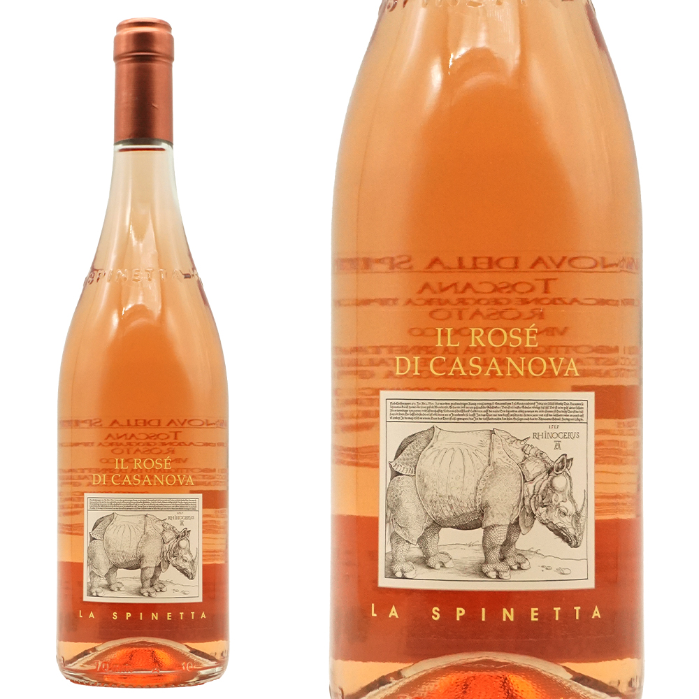 ロゼ ディ カサノーヴァ トスカーナ 2025 ラ スピネッタ社 IGPトスカーナ ロザート 正規品 イタリア ロゼ 辛口 ワイン 750ml