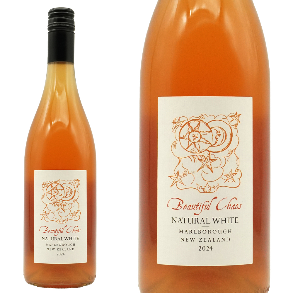 ビューティフル カオス ナチュラル ホワイト 2024 アンフォラ＆フレンチオーク樽熟成 自然派 ビオディナミ オレンジ系白ワイン