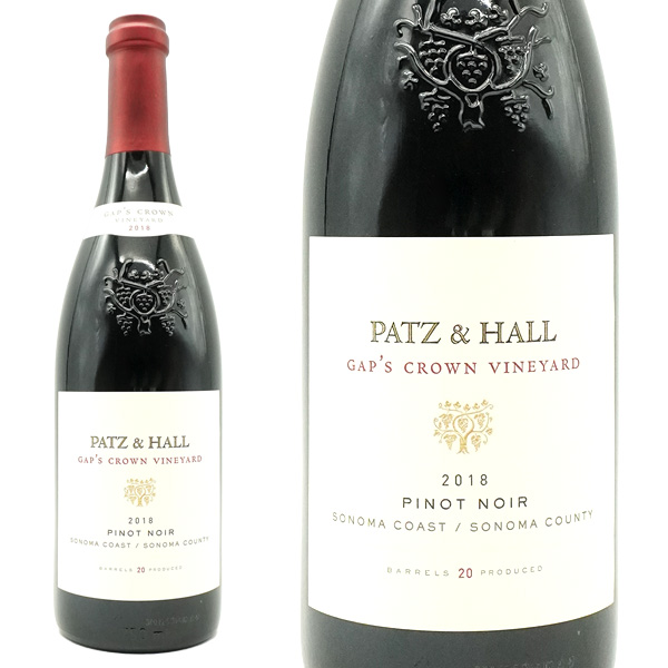 パッツ アンド ホール ギャップス クラウン ピノ ノワール 2018 パッツ アンド ホール カリフォルニア ソノマ AVAロシアンリヴァー 正規品