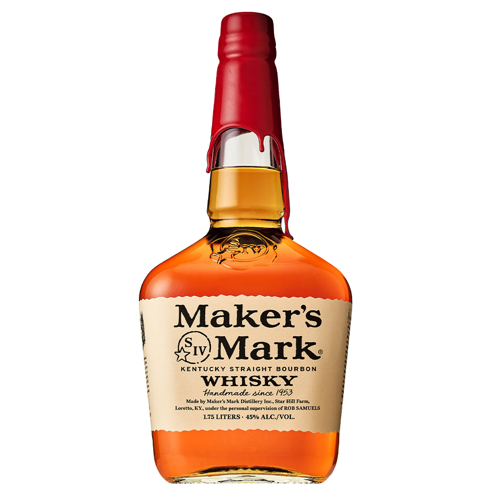 【正規品 1750ml ビッグサイズ】メーカーズマーク バーボン ウイスキー レッド トップ 1,750ml 45％