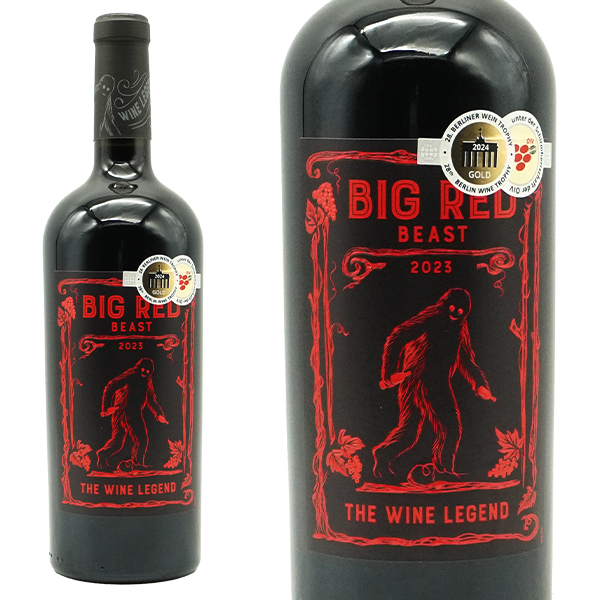 ビッグ レッド ビースト 2023年 IGPペイ ドック 金賞受賞酒 750ml フランス 赤ワイン