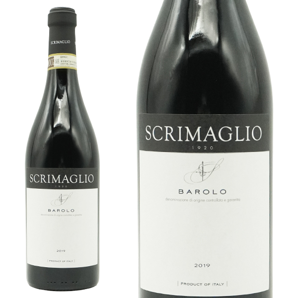 バローロ 2019 スクリマリオ DOCGバローロ 5000Lのフレンチオーク樽にて24ヶ月以上 アルコール度数14％