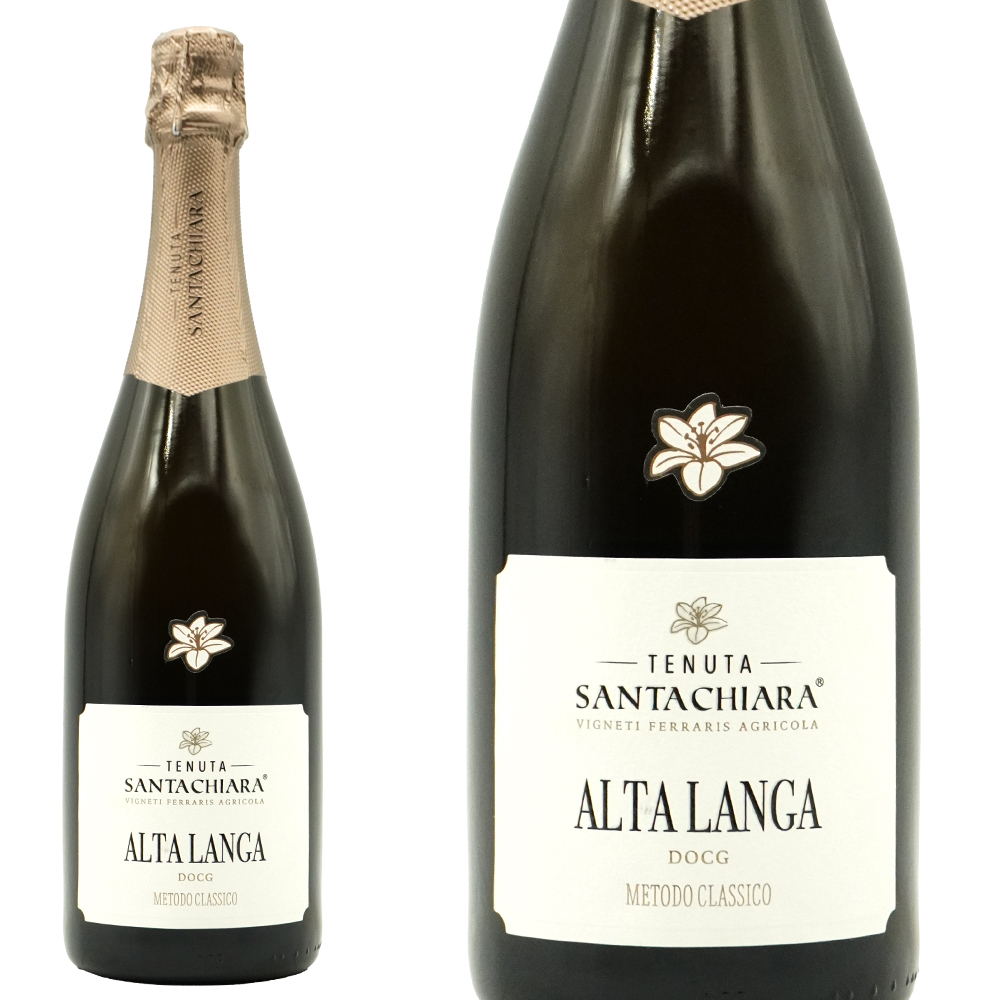 アルタ ランガ ブリュット サンタ キアラ ミレジマート 2021 超限定作品 ルカ フェラリス家元詰 DOCG 高級泡 正規品 WE92点獲得