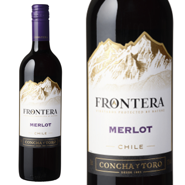 フロンテラ メルロー コンチャ イ トロ チリ 赤 ミディアムボディ 750ml