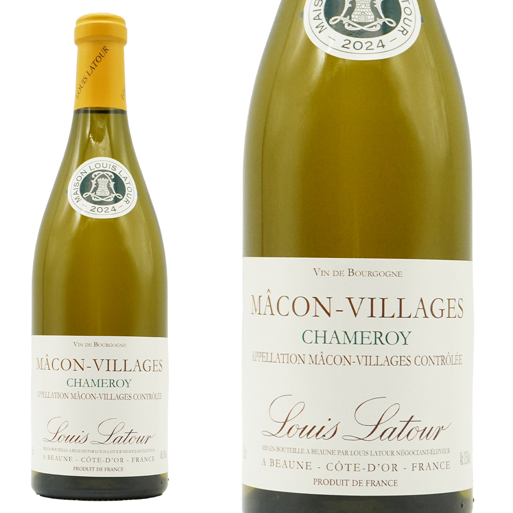 【6本以上ご購入で送料 代引無料】マコン ヴィラージュ シャムロワ ブラン 2024 ルイ ラトゥール AOC マコン 正規