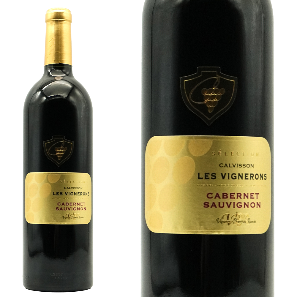 カルヴィソン セレクシオン カベルネ ソーヴィニョン 2022 ヴュニュロン プロプリエテ アソシエ ラングドック ルーション IGPペイ ドック