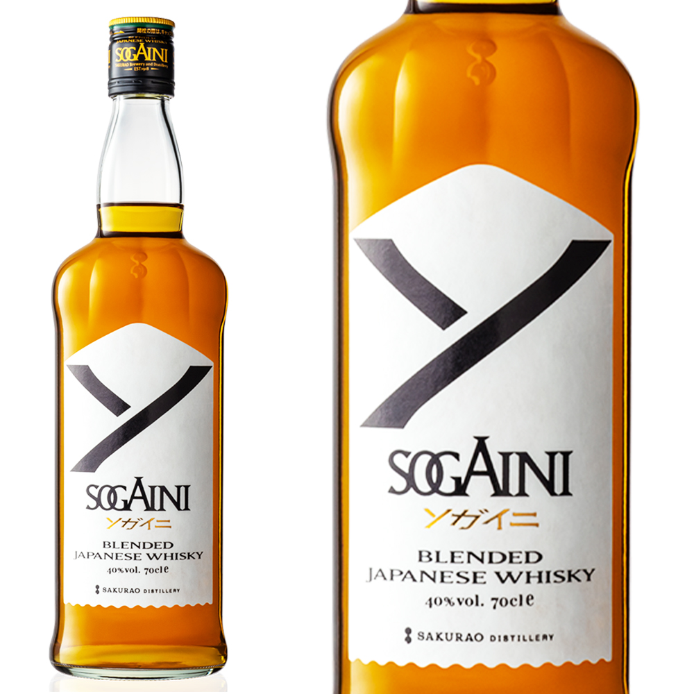 【正規品】ソガニ ブレンデッド ジャパニーズ ウイスキー 桜尾蒸留所 700ml 40％