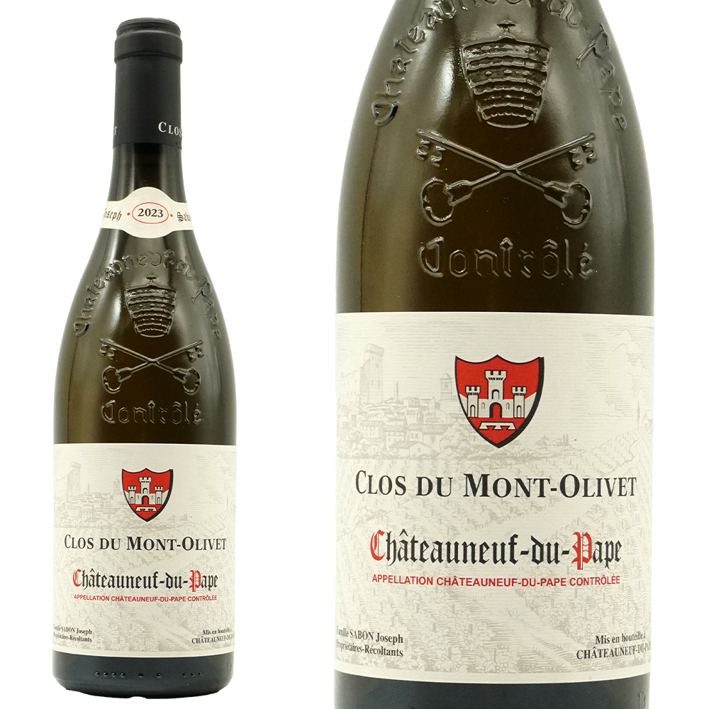 シャトーヌフ デュ パプ ブラン クロ デュ モン オリヴェ 2023 蔵出し作品 ドメーヌ クロ デュ モン オリヴェ (ティエリー サボン家)