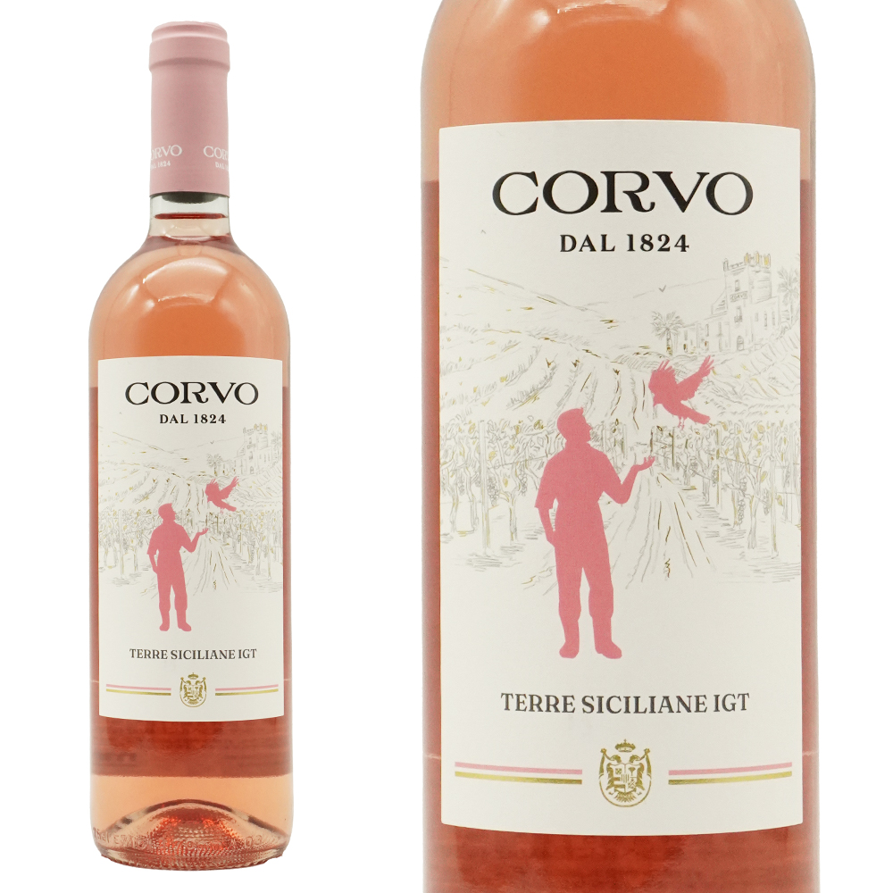 コルヴォ ロゼ 2024年 ドゥーカ・ディ・サラパルータ 正規 750ml （イタリア シチリア ロゼワイン）