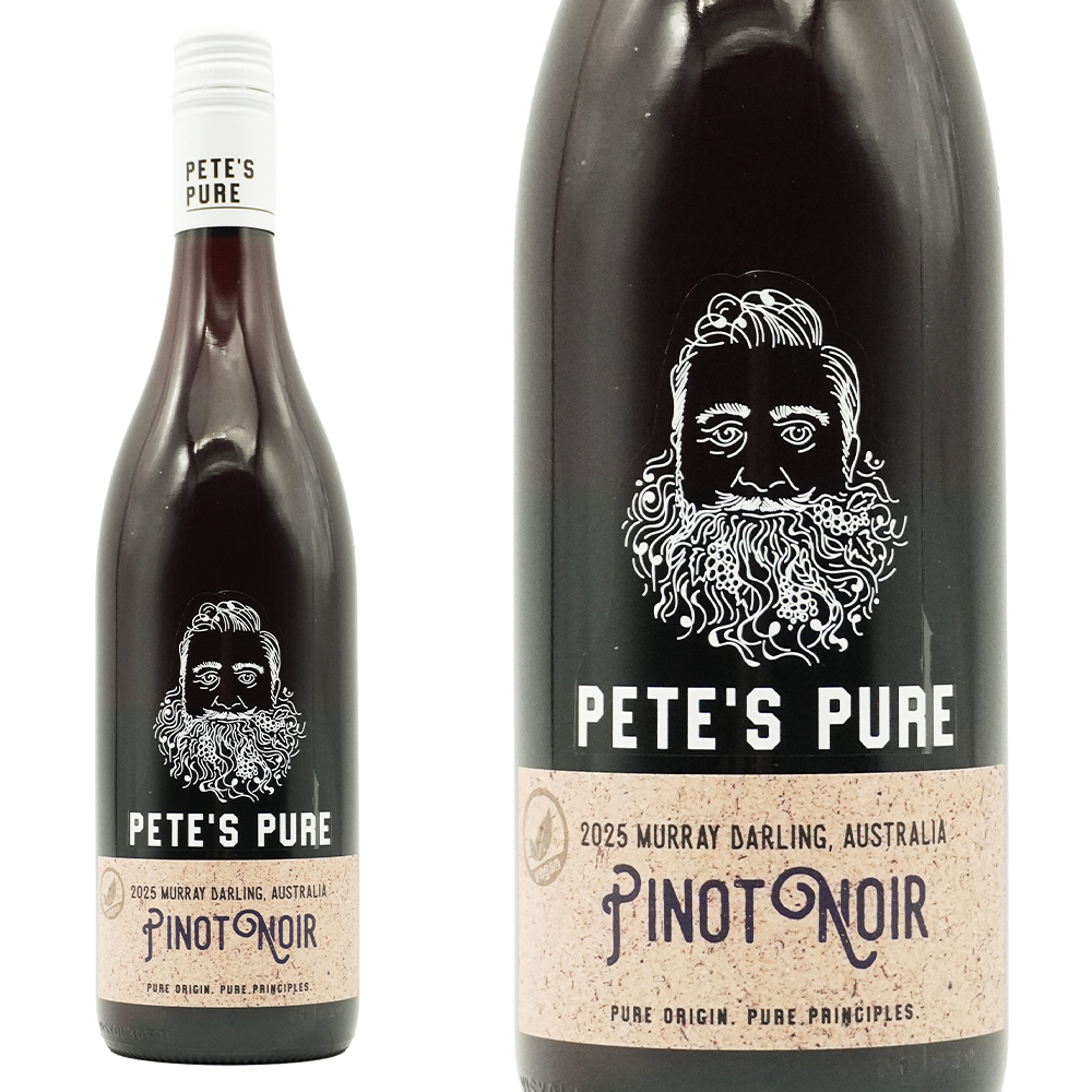 ピーツ ピュア ピノ ノワール 2025 ピーツ ピュア オーストラリア ニュー サウス ウェールズ GI.マレー ダーリング 赤 辛口 ミディアムボディ