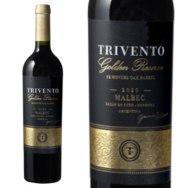 トリヴェント ゴールデン リザーブ マルベック 2021 トリヴェント