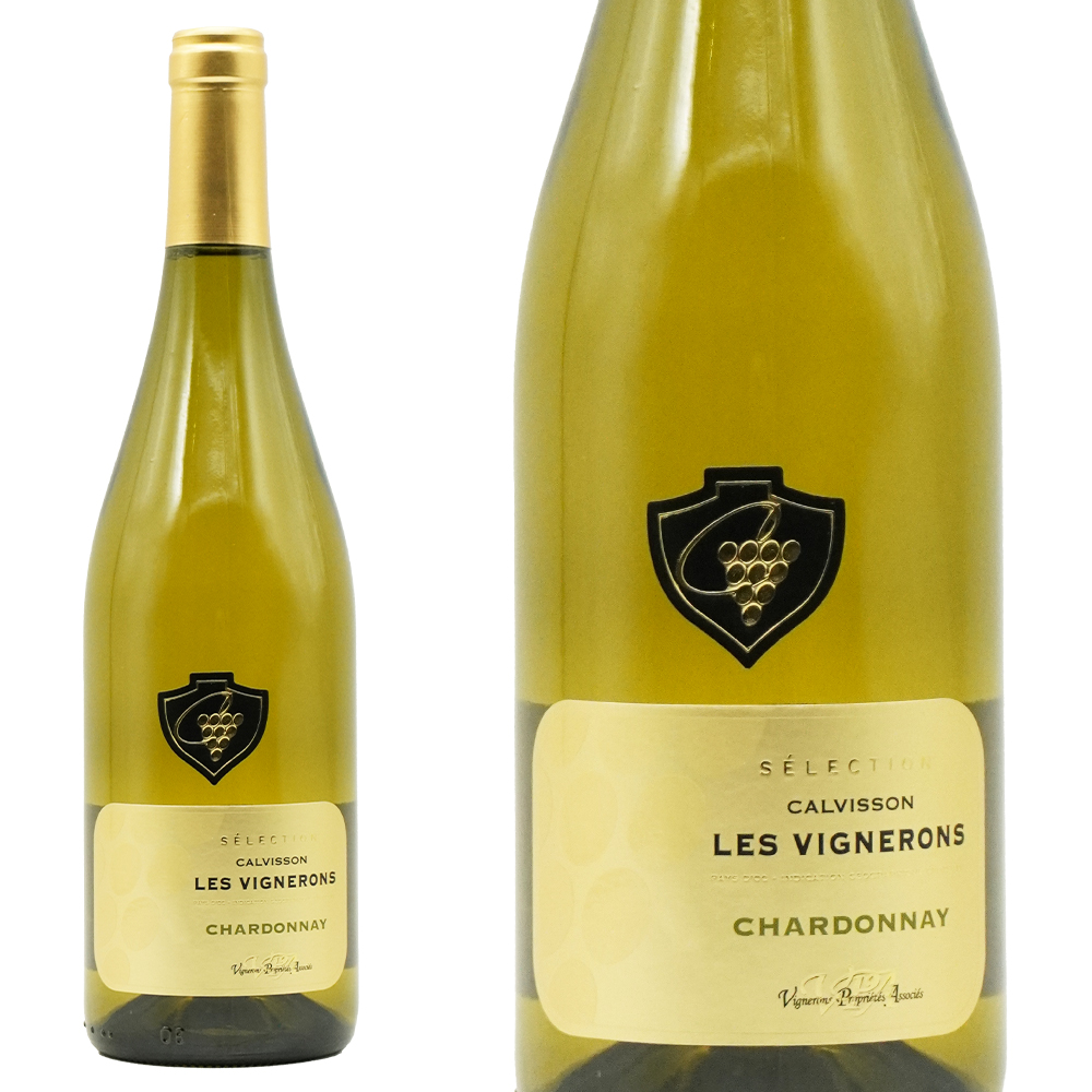 カルヴィソン セレクシオン シャルドネ 2024 ヴュニュロン プロプリエテ アソシエ ラングドック ルーション IGPペイ ドック 白 辛口