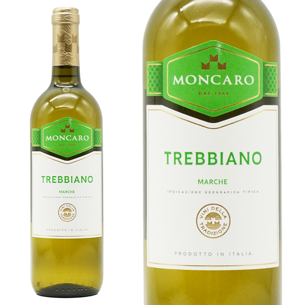 【666均】マルケ トレビアーノ IGT 2023 モンカロ イタリア 白ワイン ワイン 辛口 750ml