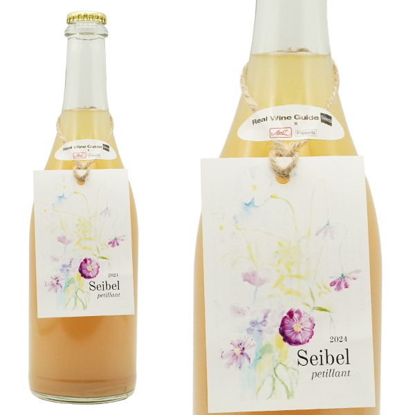 アグリ クール セイベル ペティヤン 2024 ドメーヌ テッタ元栽培醸造責任者の片寄広朗氏(アグリ クール) 白 辛口 微発泡 SO2無添加