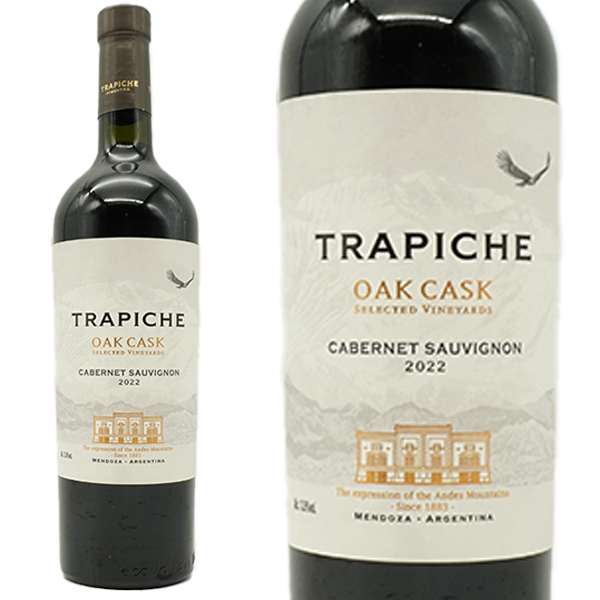 トラピチェ“オーク カスク”カベルネ ソーヴィニヨン[2022]年 ボデガス トラピチェ社