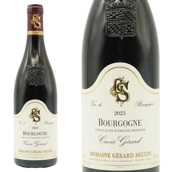 ブルゴーニュ ピノ ノワール キュヴェ ジェラール 2023 蔵出し作品 ドメーヌ ジェラール セガン元詰 AOCブルゴーニュ ルージュ