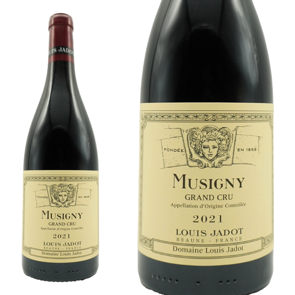 ミュジニー グラン クリュ 特級 2021 年 蔵出し限定輸入品 ドメーヌ ルイ ジャド元詰樹齢90年以上のV.V ピノ ノワール特級正規品