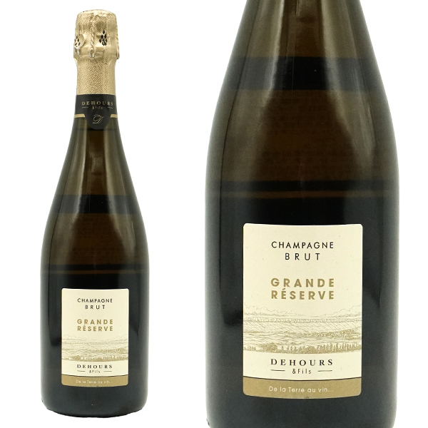 ドゥウール エ フィス シャンパーニュ グランド レゼルヴ NV (現当主 ジェローム ドゥウール家)ドサージュわずか1.1g 白 辛口 シャンパン