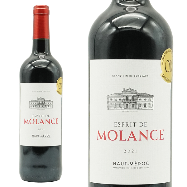 エスプリ ド モランス オー メドック 2021 AOCオー メドック ジルベール＆ガイヤール2024金賞受賞