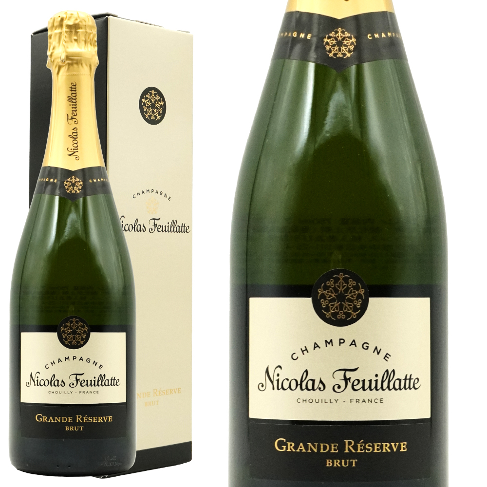 【箱入り】ニコラ フィアット シャンパーニュ グラン レゼルヴ ブリュット AOCシャンパーニュ 白 辛口 750ml