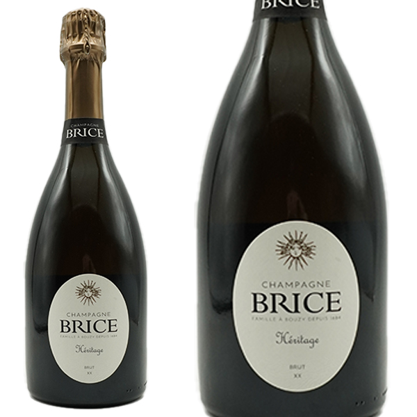 ブリス シャンパーニュ エリタージュ N.V.(XX 20)ブリュット 自然派 AOCシャンパーニュ(レミ ブリスとジャン=ルネ ブリス家) 醸造家クリストフ コンスタン